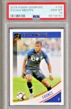 2018-19 Panini Donruss Soccer #132  - Kylian Mbappe  Rookie CARD  - PSA 10