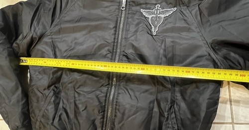 Bon Jovi Bomber Parker Puffer Jacket 2018 ‘THINFS TOUR’ MEDIUM Workman Vintage - Foto 11 di 14
