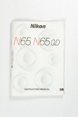 Nikon N65 N65QD Instruction Manual