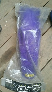 UFO Plastics Rear Fender Black for Suzuki RM 125 250 96-00