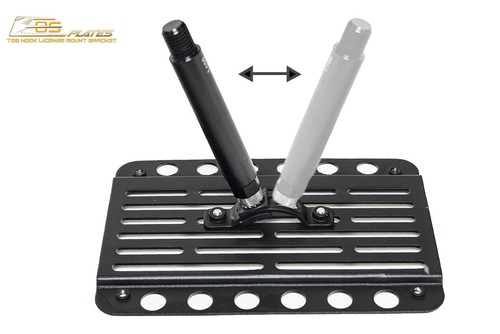 EOS For 17-21 BMW M240i With PDC | Front Tow Hook License Plate Bracket Holder - Picture 10 of 11