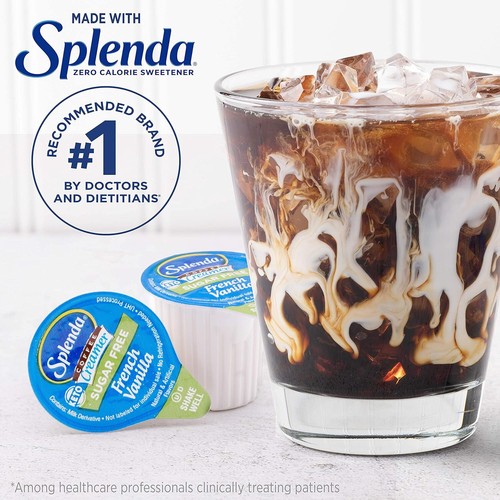 SPLENDA Single Serve Coffee Creamer Cups, Sugar Free French Vanilla - 48 Counts - Picture 5 of 7