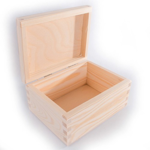 Selection of Small & Large Wooden Storage Boxes /Memory Keepsake Box with Lid - Picture 94 of 290