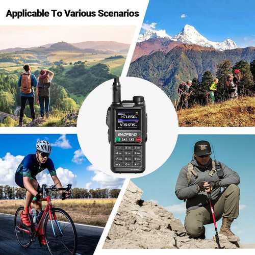 BaoFeng UV-18 Pro Max GPS Walkie Talkie Opaska powietrzna dalekiego zasięgu Tow Way Ham Radio - Zdjęcie 17 z 23