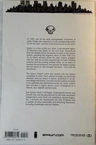 Spawn Issues 1 Thru 6 Origins Vol 1 Image Comics 2016 Todd McFarlane Trade Prbck - Picture 3 of 11