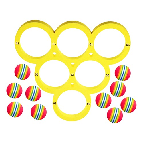 Outdoor Swimming Pool Beach accessories EVA Floating Ring Throwing Ferrule Game - Picture 10 of 12