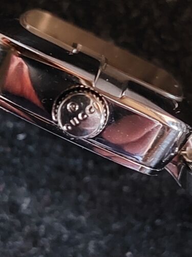 GUCCI RELOJ SEÑORA DE ACERO 100% ORIGINAL MODELO 125.5 - Imagen 5 de 21