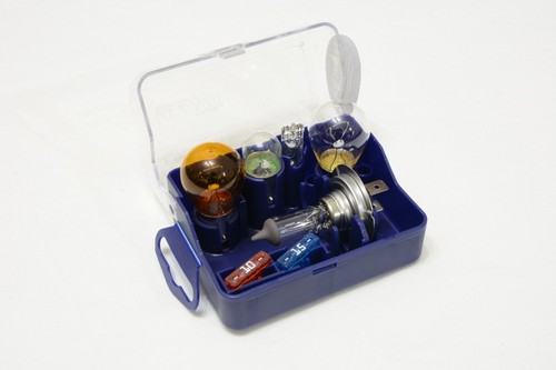 Halogen headlight taillight bulb spare kit box Autolampen NARVA # 98447 H7 12V - Picture 1 of 2