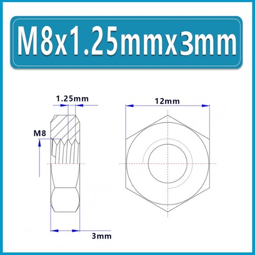 Messing Sechskantmutter Muttern Norm Feingewinde M8 M10 M12 M14 M16 M20 M22 BSW - Bild 11 von 44