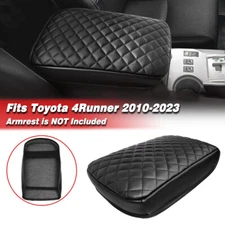 Center Console Lid Cover Vinyl Leather Cushion Pad Fits Toyota 4Runner 2010-2023