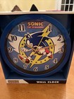 Sonic The Hedgehog Tails Knuckles Wall Clock ANALOG DISPLAY BNIB
