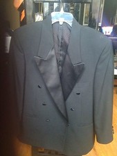 Mens tuxedo blazer, black, size L