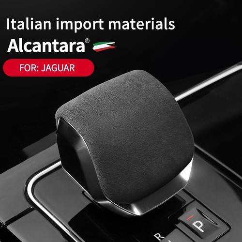 Alcantara Suede Gear Shift Knob Cover Interior Sticker Trim For Jaguar XFL 2021 - Picture 3 of 10