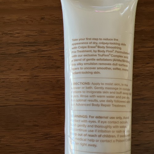 Body Firm CREPE ERASE Advanced Body Smoothing Pre-Treatment 10oz-New And Sealed - Picture 5 of 7