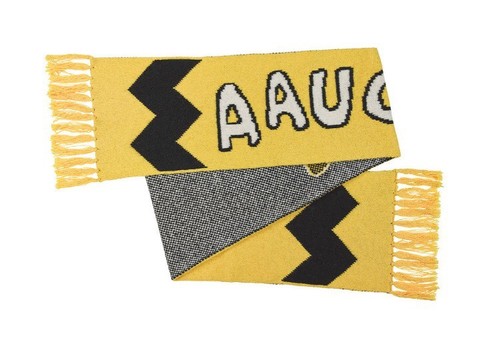 Set guanti sciarpa e guanti Baby GAP Peanuts Charlie marrone giallo bambino S/M nuovi con etichette - Foto 5 di 5