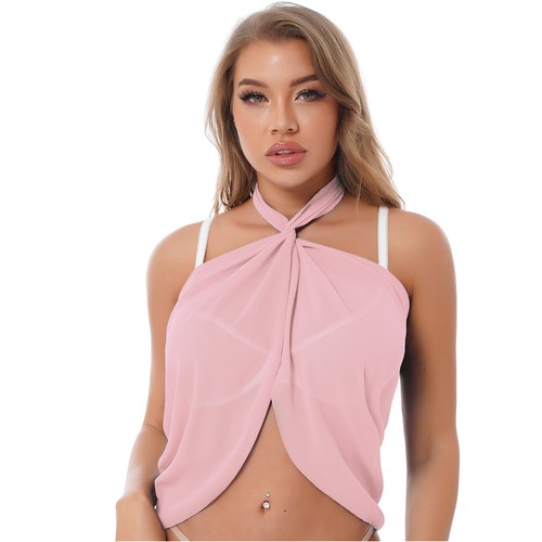 Women's Swimsuit Sarong Cover Ups Bathing Suit Chiffon Swim Beach Wrap Skirts - Picture 16 of 103