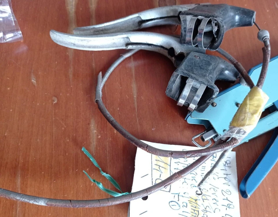 MAFAC RACING ALUMINIO ANTIGUO PALANCAS DE FRENO PALANCA FRENI Foto 2 de 4