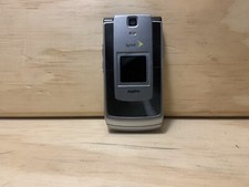 Vintage Black Sanyo Katana II Flip Phone Sprint Cellular - Tested/Working
