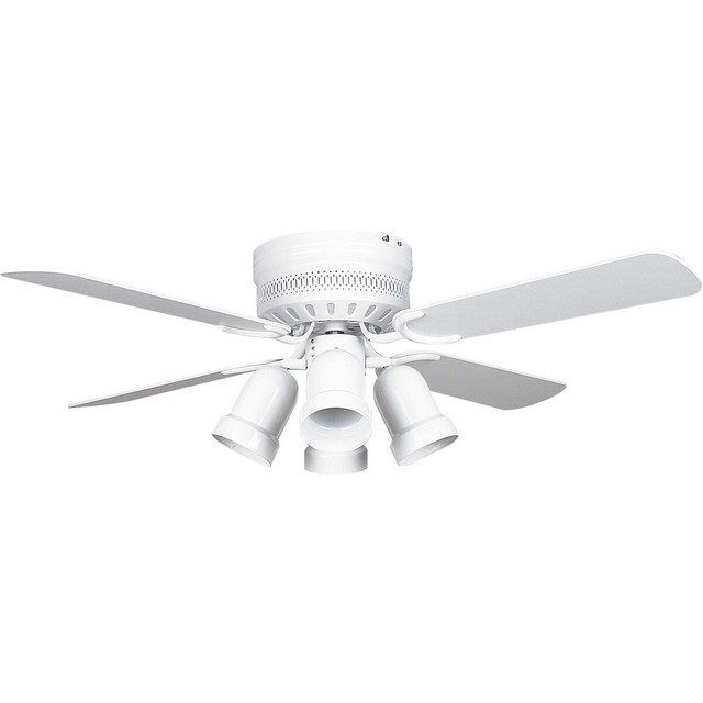 Concord 42hug4wh Y408 Hugger 42 4 Blade Ceiling Fan White Concord Fans 42hug4wh Y408 Hugger 42 Inch White Ceiling Fan Bullet Light Kit