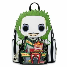 BEETLEJUICE DANTE'S INFERNO MINI BACKPACK  FUNKO POP BY LOUNGEFLY NWT