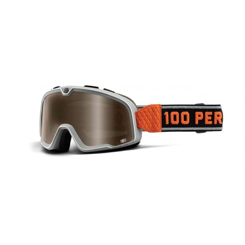 100% Barstow Motocross MX Goggles Bowery With Bronze Lens 100% Barstow Motocross MX Goggles Bowery With Bronze Lens