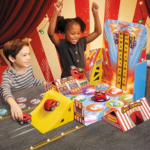 Little Tikes Crazy & Fast Flip Fly Carnival Game, Goes up to 50 FT. 2 Games in 1 - Picture 6 of 8