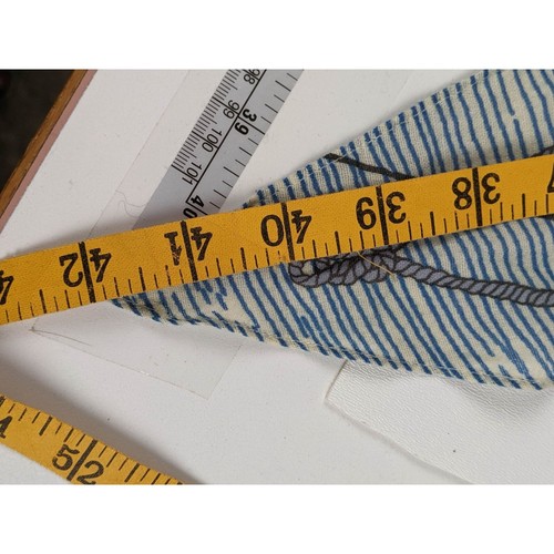 Vintage Polo Sailboat Triangle Diamond Scarf Nautical Beach Lightweight Preppy - Picture 4 of 5