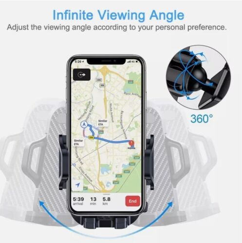 360° Universal Mount Holder Car Stand Windshield For Mobile Cell Phone GPS Video - Picture 2 of 16