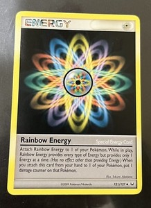 Rainbow Energy - 121/127 - Uncommon English Pokemon Platinum