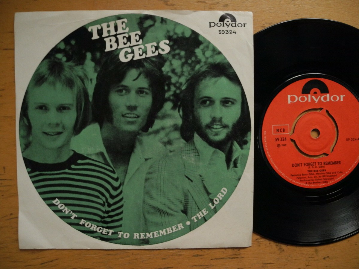 BEE GEES Don't Forget To Remember / The Lord 45 7