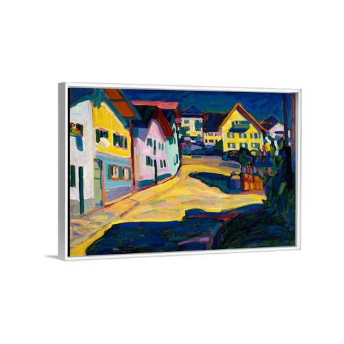Stampa su Carta su tela o Quadro su tela o con Cornice Wassily Kandinsky Murnau - Picture 9 of 9