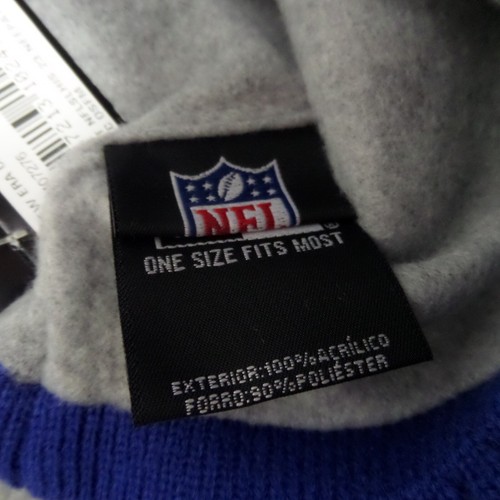 Cappello invernale New Era New England Patriots logo storico pom-pom lavorato a maglia - Foto 5 di 5