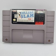 College Slam Super Nintendo Game Cartridge SNES