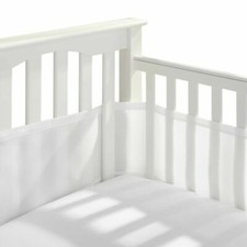 Breathablebaby Breathable Mesh Crib Liner White 10111 885366969600