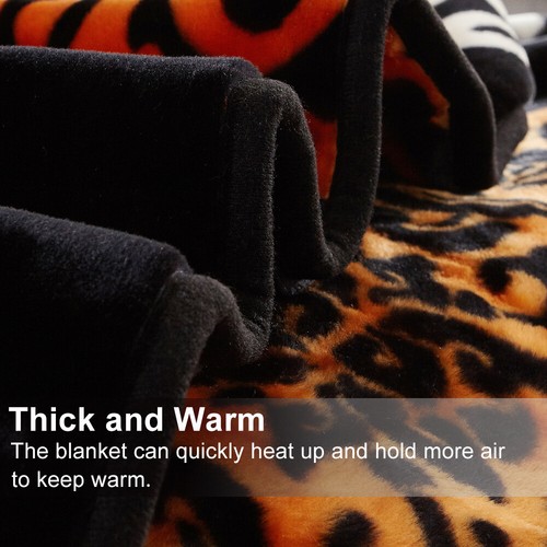 Korean Style Blanket 2 Sides Floral Printed Silk Soft Warm Winter Bed Blankets - Picture 49 of 90