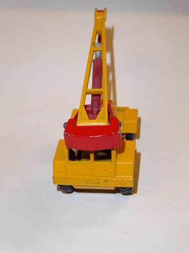 Matchbox Lesney N º 11 Taylor Jumbo Grúa Crane Amarillo / Rojo - Imagen 4 de 5