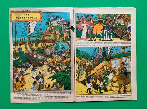 WIPA Original Mosaik Digedags Fehldruck Nr. 207 Schöner Geisterdruck! - Bild 3 von 4