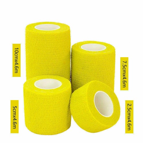 Athletic Gauze Tape Finger Self-adhesive Elastic Bandage Wrap First Aid Medical - Picture 17 of 25