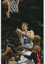 Tiago Splitter Spurs NBA signed 8x12 inch photo autograph Tiago Splitter Spurs NBA signed 8x12 inch photo autograph