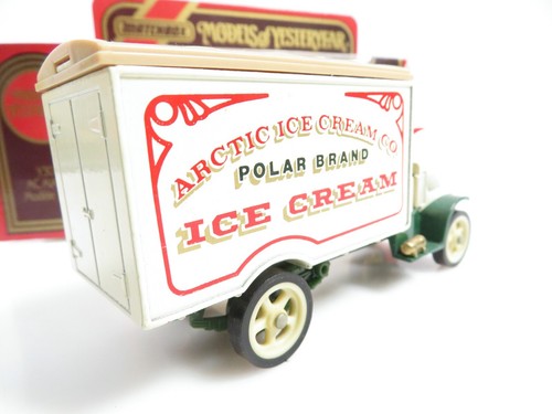 Matchbox Models of Yesteryear Y30 AC Mack Modele 1920 Ice Cream Polar #9145 - Bild 4 von 6