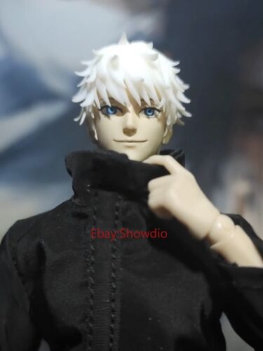 1/12 maßgeschneiderte Jujutsu Kaisen Satoru Gojo Kopfschnitzerei für 6 Zoll Romankey Storm Body - Bild 4 von 14