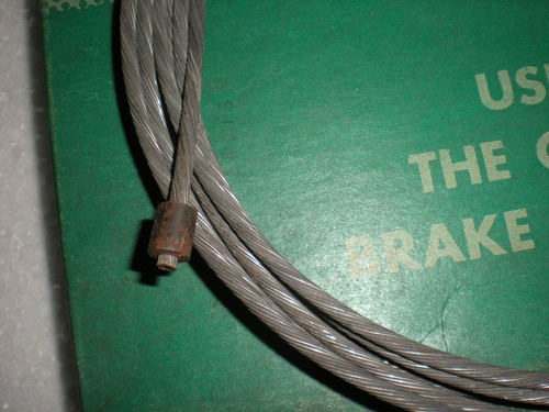 1965 1966 1967 1968 Buick Lesabre Wildcat CENTER Brake Cable STANDARD TRANS - Picture 2 of 3