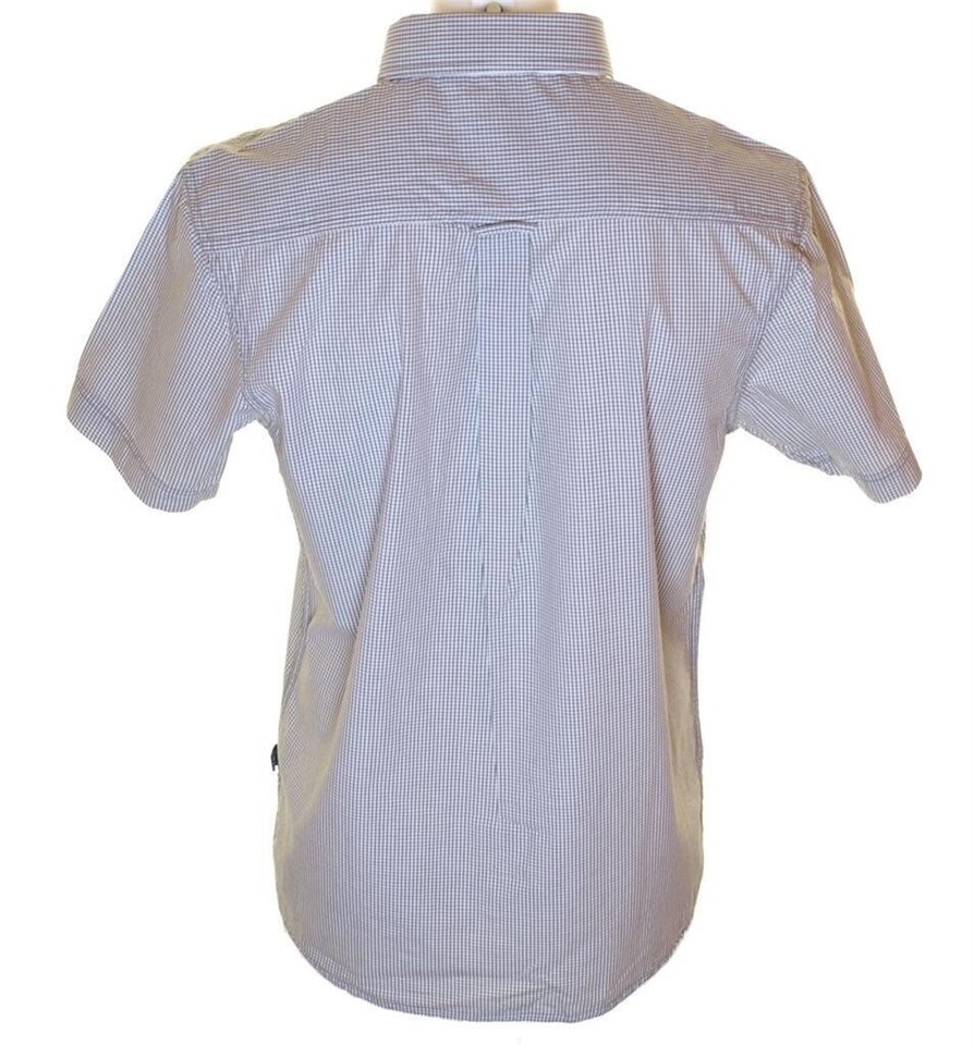 Chemise Homme Wrangler 100% Coton - Taille XL - Manches Longues - Motif à Carreaux Marron - Occasion TBE