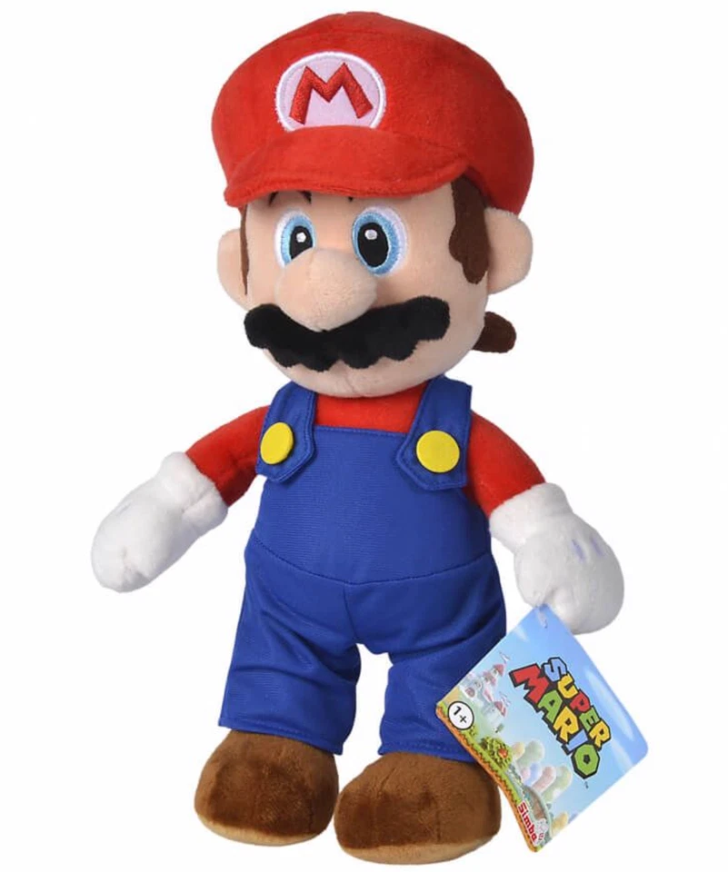 ~❤️~SUPER MARIO BROTHERS 24cms Plush Soft Toy Doll LUIGI YOSHI TOAD MARIO BROS - image 3 of 4