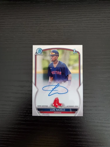 Luis Ravelo - 2023 Bowman Chrome 1st Bowman Autograph - ON-CARD AUTO