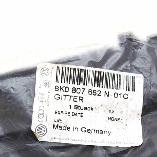 NEW AUDI B8 FRONT RIGHT BUMPER LOWER GRILLE 8K0807682N01C OEM NO DUTY TO 🇺🇸 - Picture 9 of 9