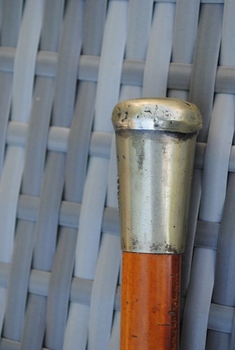 South Wales Borderers stout walking cane / swagger stick - Picture 5 of 12