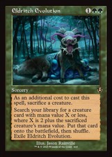 NM Retro Foil Eldritch Evolution, Innistrad Remastered, Magic the Gathering, 410