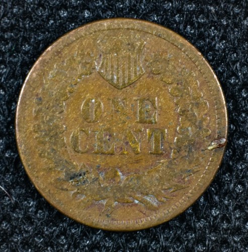 Centavo cabeza india 1868 en muy buen estado - Imagen 2 de 2
