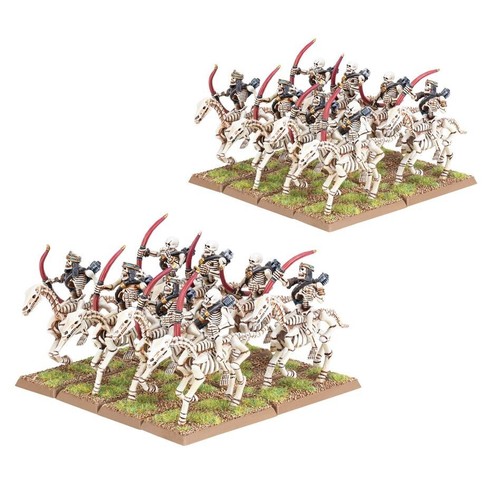 Warhammer Grabkönige von Khemri Skelett Reiter/Pferd Bogenschützen Neu in OVP - Bild 12 von 13